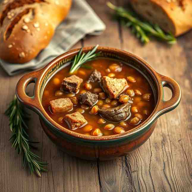 Hearty Beef & Lentil Stew - Easy Dinner Recipes